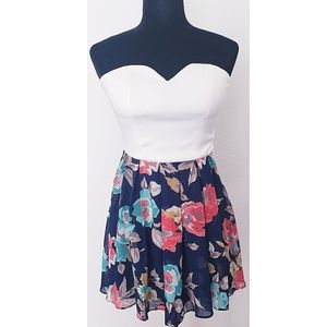 LOVE SONG FLORAL BOTTOM DRESS